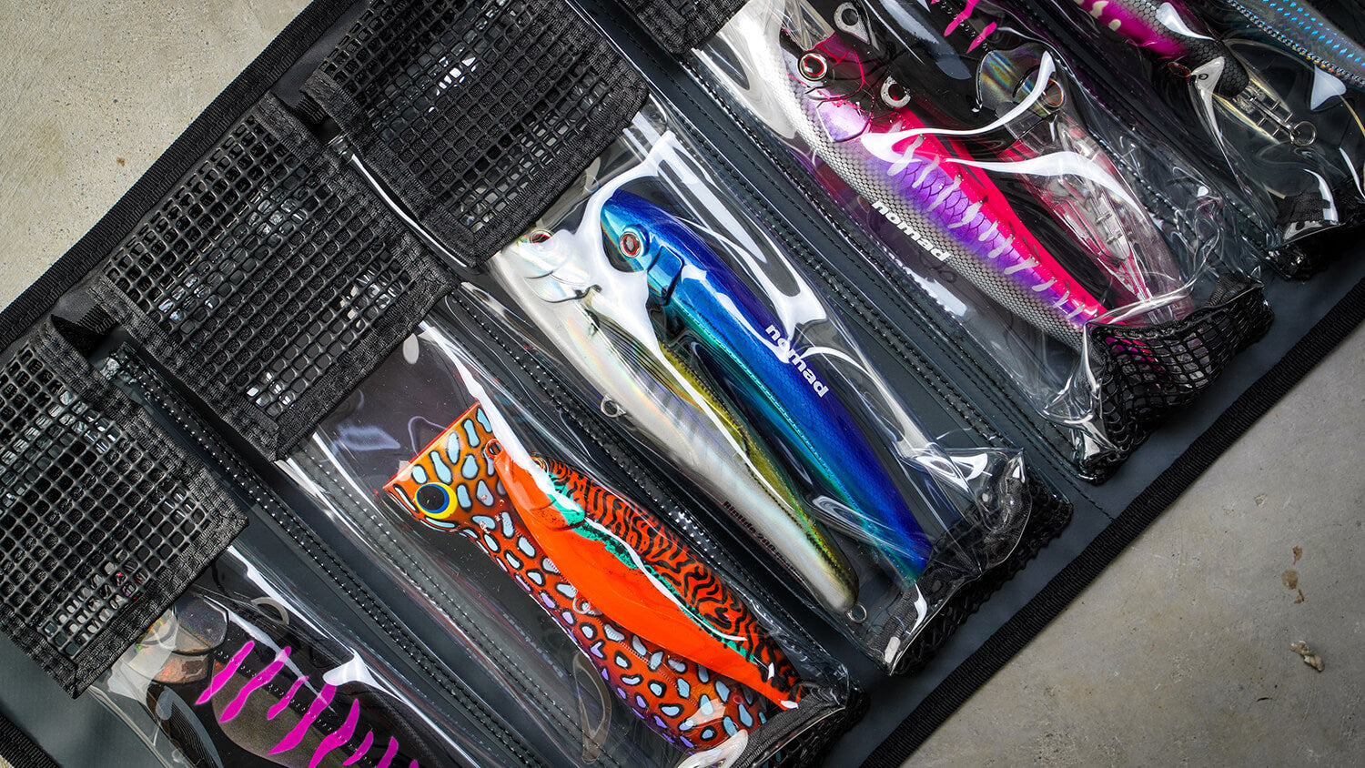 Fishing Tackle Box Organizer Lure Storage Bag Waterproof Small Carrier Bag  Container