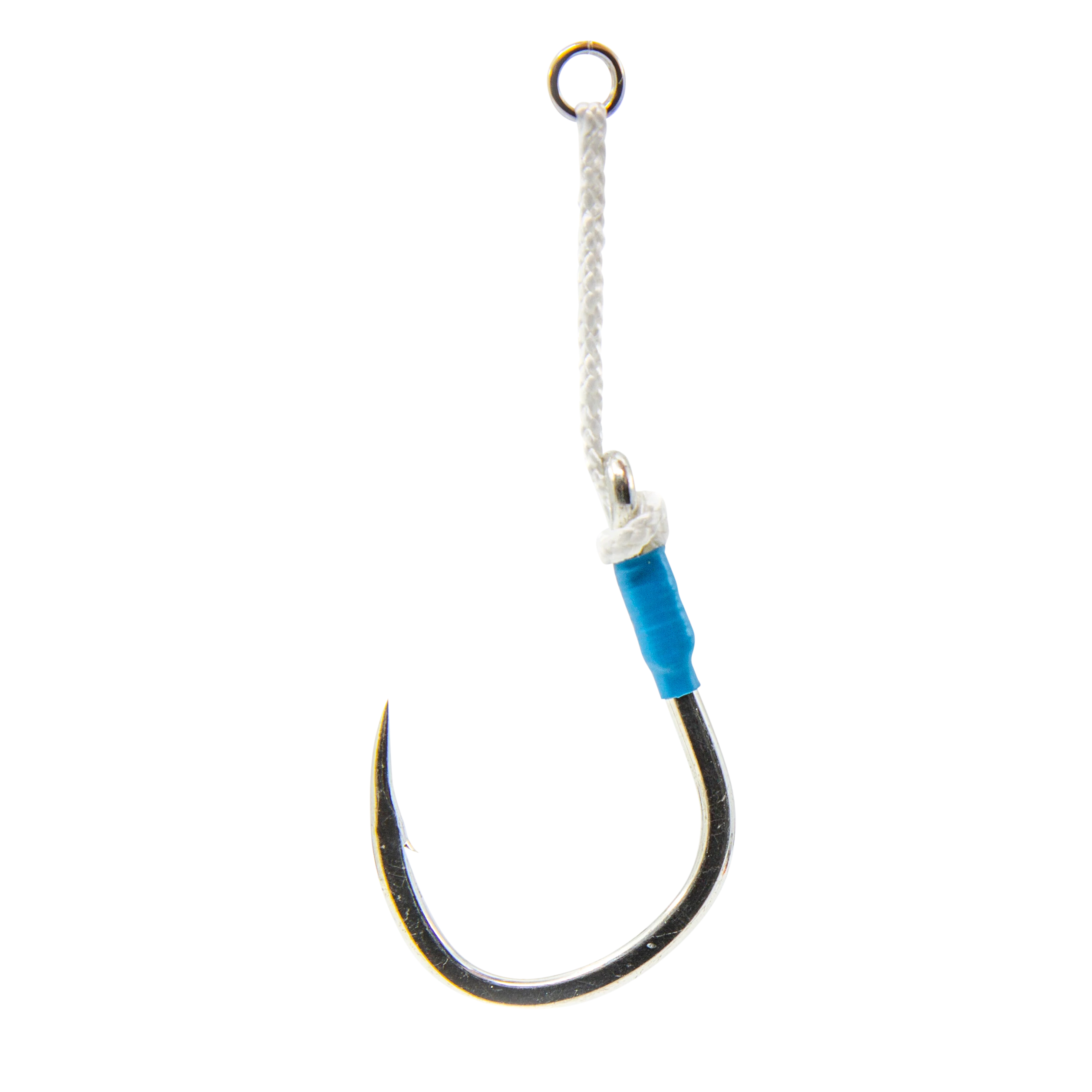 Generic 4pair/pack Metal Jig Assist Hooks Slow Jigging Head Hook