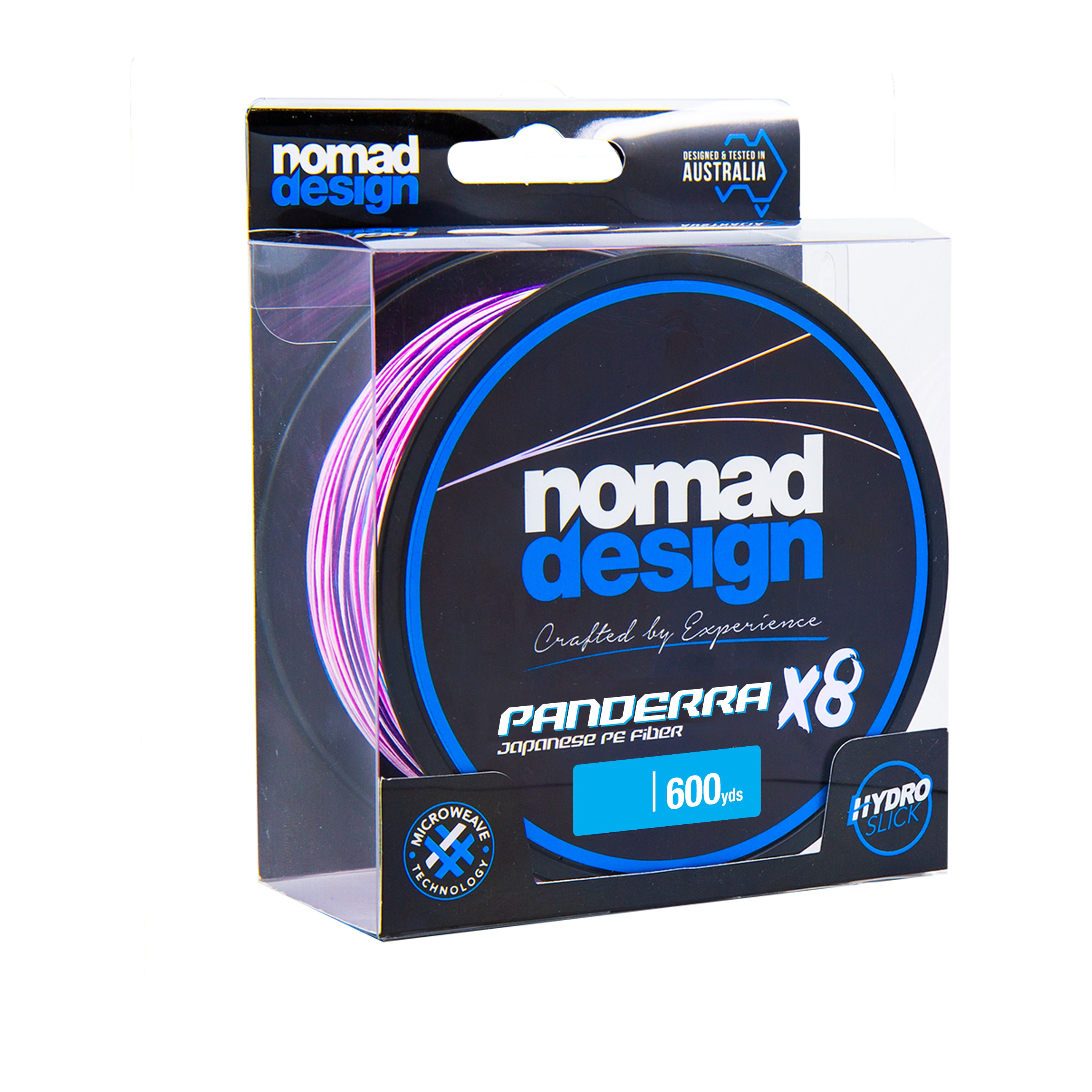 Nomad Design Panderra 8x Multi-Color Braid 50 Pound / 600 Yards