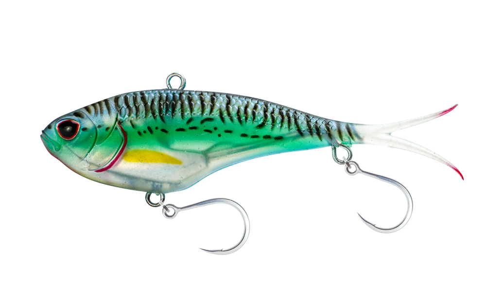 Nomad Design Squidtrex Vibe 110 Holo Ghost Shad / 1 3/4 oz