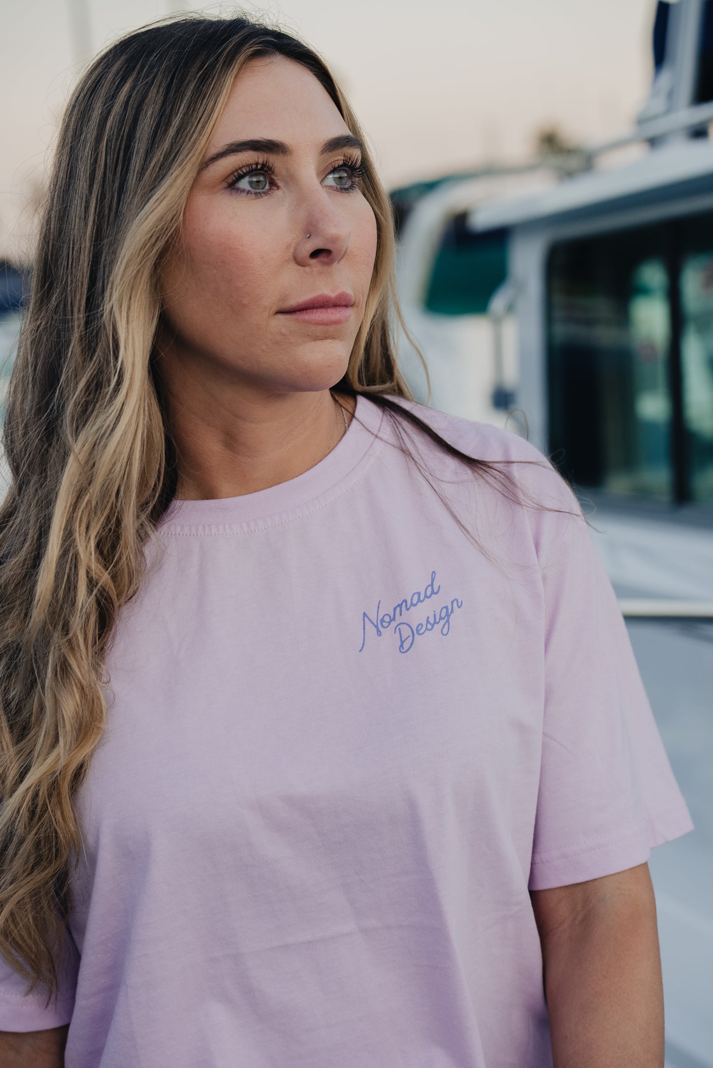 Womens T-Shirt - Marlin Sunset