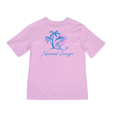 Womens T-Shirt - Marlin Sunset