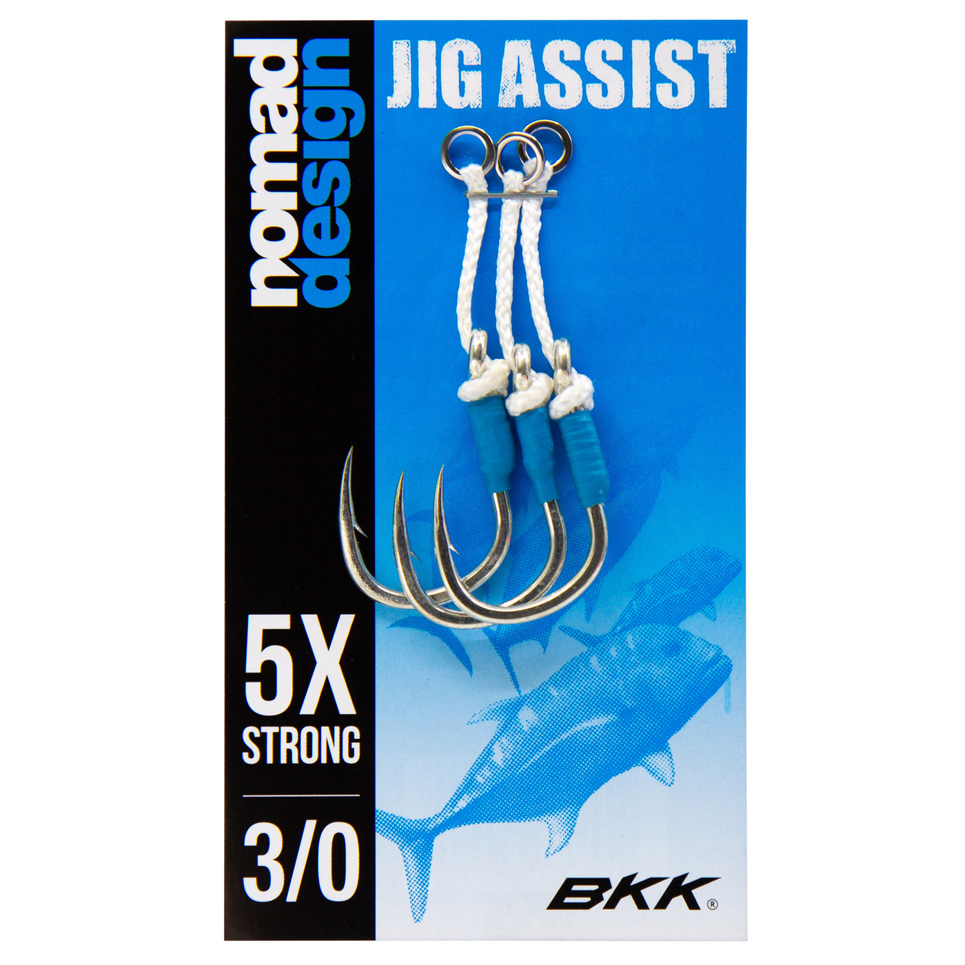 Mustad Assist Hook for Jigging With Kevlar Line 5pcs - Finish-Tackle