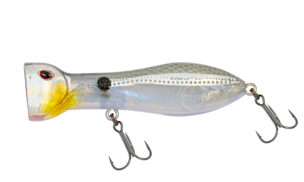 Nomad Design Chug Norris Popper 95mm 3.75 Fishing Lure #HGS Holo