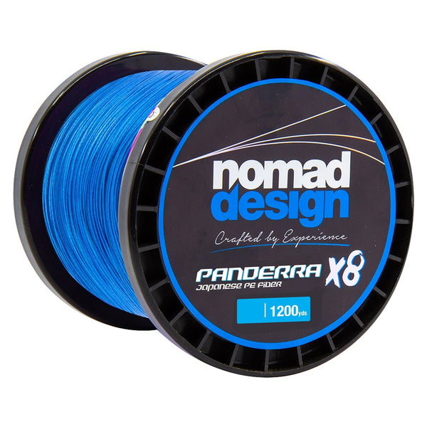 Panderra Cyan Blue X8 Braid 1200yds – Nomad Tackle