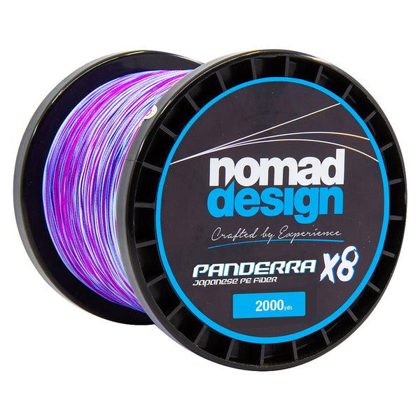 Panderra Multicolour X8 Braid 2000yds – Nomad Tackle